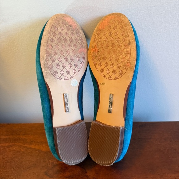 Antonio Melani Women’s Leather Loafers – Turquoise – Size 6.5 - Picture 5 of 5